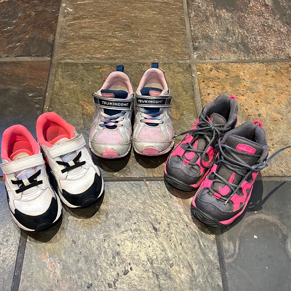 Adorable Toddler Nike & Tsukihoshi sneakers!